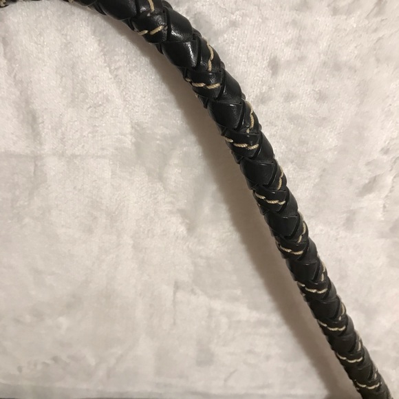 Brighton Straw Shoulder Bag w/ Leather Handle - Picture 8 of 8